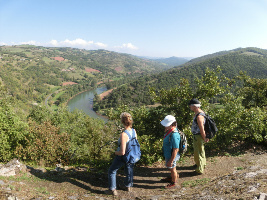 wandelen langs de Tarn